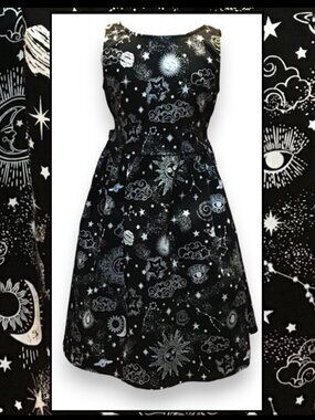 Kids Lunar Print Dress